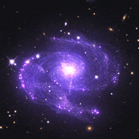 Purple Galaxy Gif